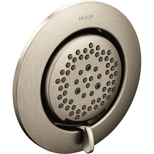 Moen Mosaic Brushed Nickel Two-Function 3.25-Inch Diameter Head Body Spray, Valve Required, TS1422BN