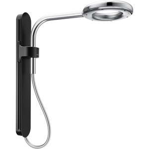 Moen N207R0BL Spa Shower Rainshower, Matte Black(Matte Black/Chrome)