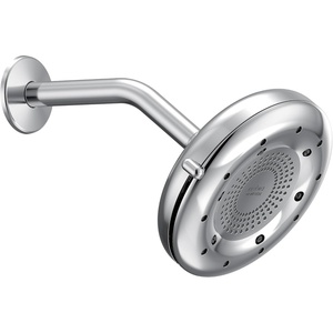 Moen N400R0CH Quattro Rainshower Showerhead with Four Unique Shower Experiences, Chrome