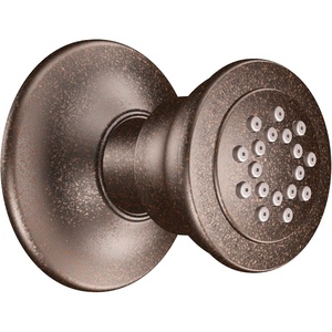 Moen Oil Rubbed Bronze Vertical Shower Body Spray Compatible with Moen M-PACT Shower Valve System, Valve Required, A501ORB(Oil Rubbed Bronze)