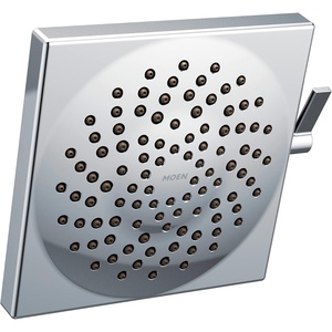 Moen S6345EP Velocity Eco-Performance Two-Function 8-1/2″ Diameter Spray Rainshower Showerhead, Chrome(Chrome)