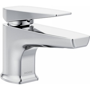 Moen S8001 Via One-Handle Low Arc Bathroom Faucet, Chrome