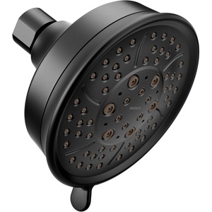 Moen Showering Core Matte Black Eco-Performance Handshower Handheld Shower, 3638EPBL(Matte Black)