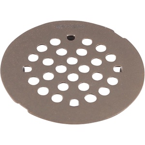 Moen Snap-In Shower Drain Cover, For Use with 3-inch Shower Drain, Oil Rubbed Bronze, 101663ORB
