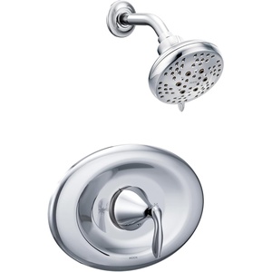 Moen T2138EP Eva Posi-Temp Eco-Performance Shower Trim Kit, Valve Required, Chrome