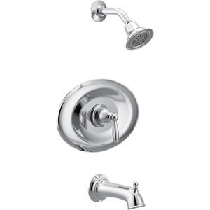 Moen T2157EP Brantford Posi-Temp Eco-Performance Tub and Shower Trim Kit, Valve Required, Chrome(Chrome)