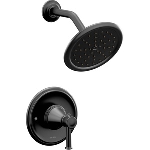 Moen T2312EPNL Belfield Posi-Temp Eco-Performance Shower Trim Kit, Valve Required, Polished Nickel(Matte Black)