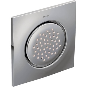 Moen TS1320 Mosaic Square Square-Function Body Spray, Valve Required, Chrome(Chrome)
