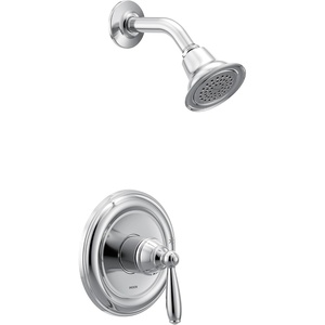 Moen UT2152EP Brantford M-CORE 2-Series 1-Handle Tub and Shower Trim Kit, Valve Required, Chrome(Chrome)
