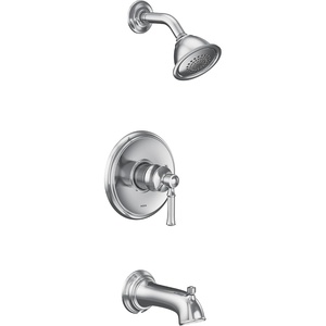 Moen UT2183EPORB Dartmoor M-CORE 2-Series 1-Handle Tub and Shower Trim Kit, Valve Required, Oil Rubbed Bronze(Chrome)