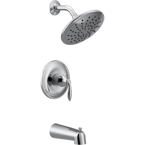 Moen UT2233EPORB Eva Collection M-CORE 2-Series 1-Handle Tub and Shower Trim Kit, Valve Required, Oil Rubbed Bronze(Chrome)