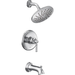 Moen UT2283EPORB Dartmoor M-CORE 2-Series 1-Handle Tub and Shower Trim Kit, Valve Required, Oil Rubbed Bronze(Chrome)