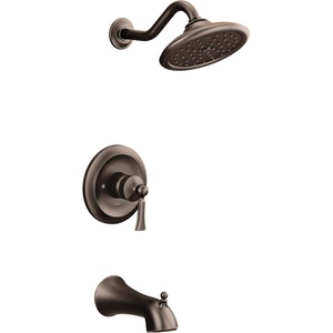 Moen UT35503EPORB Wynford M-CORE 3-Series 1-Handle Eco-Performance Tub and Shower Trim Kit, Valve Required, Oil Rubbed Bronze