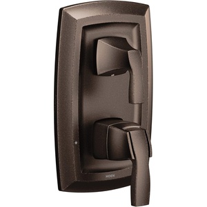 Moen UT3611 Voss M-CORE 3-Series 2-Handle Shower Trim with Integrated Transfer Valve, Valve Required, Chrome(Oil Rubbed Bronze)