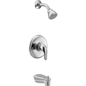 Moen UTL172 Legend M-CORE 3-Series 1-Handle Tub and Shower Trim Kit, Valve Required, Chrome(Chrome)