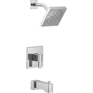 Moen UTS3713EP 90 Degree M-CORE 3-Series 1-Handle Eco-Performance Tub and Shower Trim Kit, Valve Required, Chrome