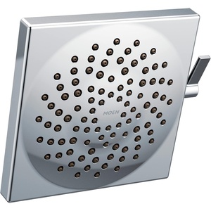 Moen Velocity Chrome Two-Function 8.5-Inch Diameter Spray Rainshower Showerhead, S6345