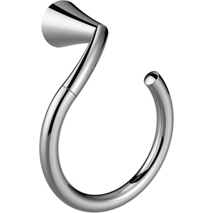 Moen YB2386CH Glyde Towel Ring, Chrome(Chrome)