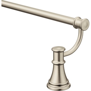 Moen YB6418ORB Belfield 18-Inch Bathroom Towel Bar, Oil Rubbed Bronze(Brushed Nickel)