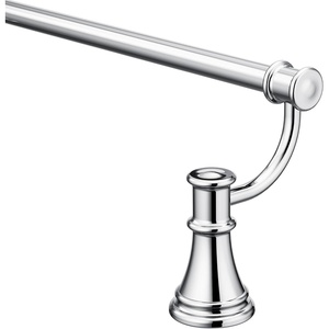 Moen YB6418ORB Belfield 18-Inch Bathroom Towel Bar, Oil Rubbed Bronze(Chrome)