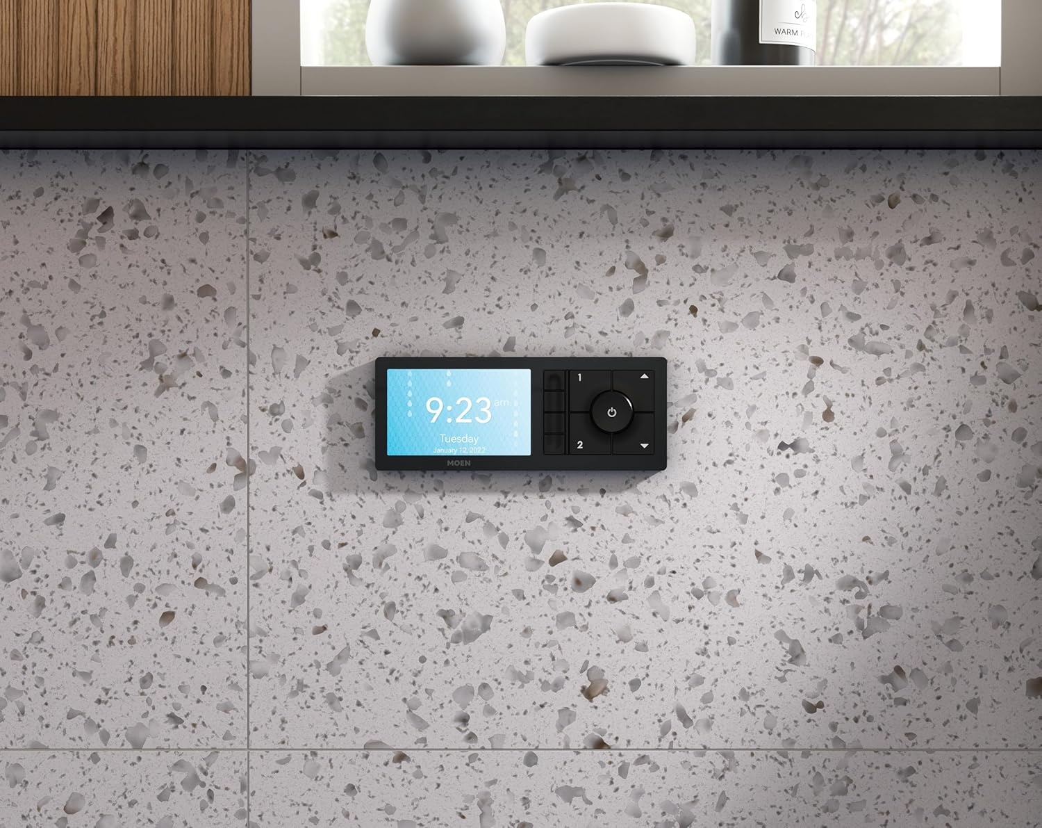 image:imageMoen TS3302TB U by Moen Digital Shower Controller and S3102 Valve 2OutletMatte Black