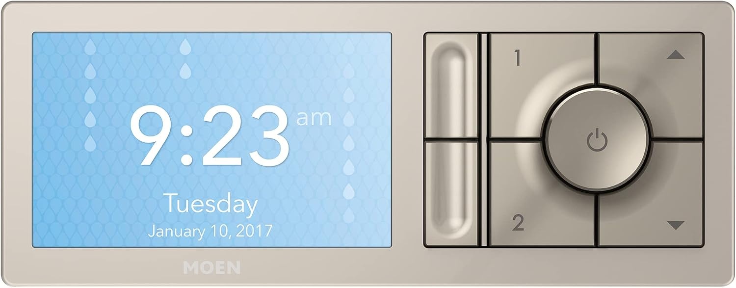 image:imageMoen TS3302TB U by Moen Digital Shower Controller and S3102 Valve 2OutletTerra Beige