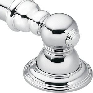 Moen YG5418CH Bathroom Safety 18-Inch Stainless Steel Traditional Bathroom Grab Bar, Chrome(Chrome)